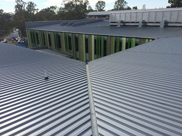 Quikdeck Metal Roofing Contractor Services All Projects Project - TAFE NSW, Western Sydney Institute, Nepean College